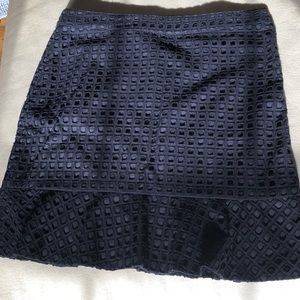 Navy skirt